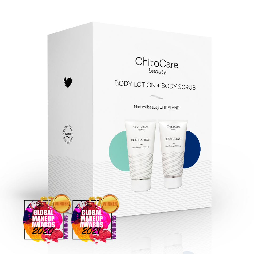 Body Lotion + Body Scrub Gjafaaskja