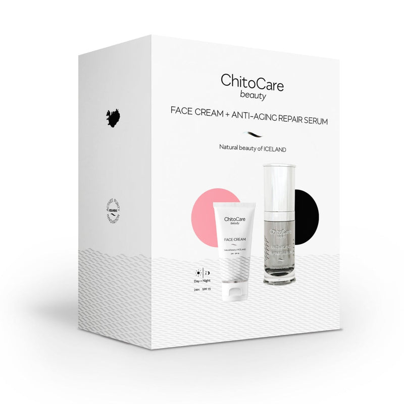 Mynd af ChitoCare Beauty Face Cream og Anti-Aging Repair Serum