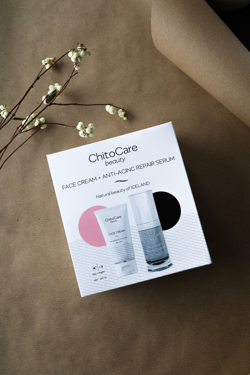 Mynd af ChitoCare Beauty Face Cream og Anti-Aging Repair Serum